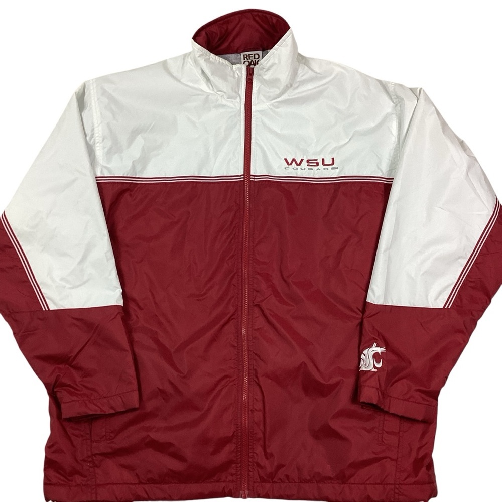 Y2K Washington State Cougars zip up jacket